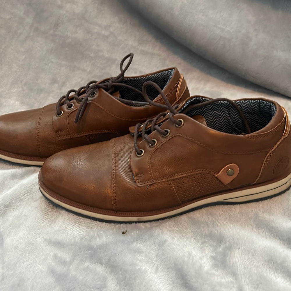 B-52 BY BULL BOXER HENRY  brown shoes wingtip size 6 women